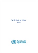 Document cover for WHO Code of Ethics