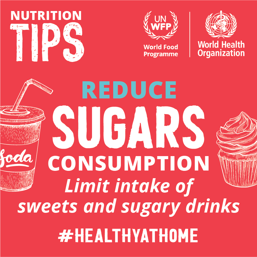 WFP WHO SUGARS CARD